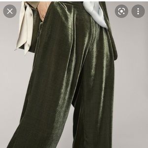Massimo Dutti velvet pants sz 8